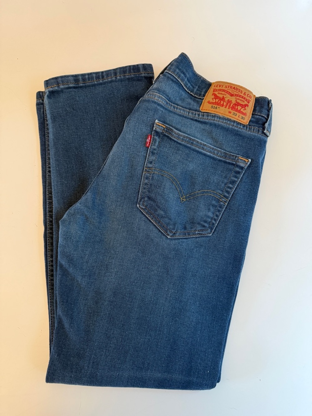 Vintage Original Levi's Men's 514 Straight Jeans Size 33W X 30L